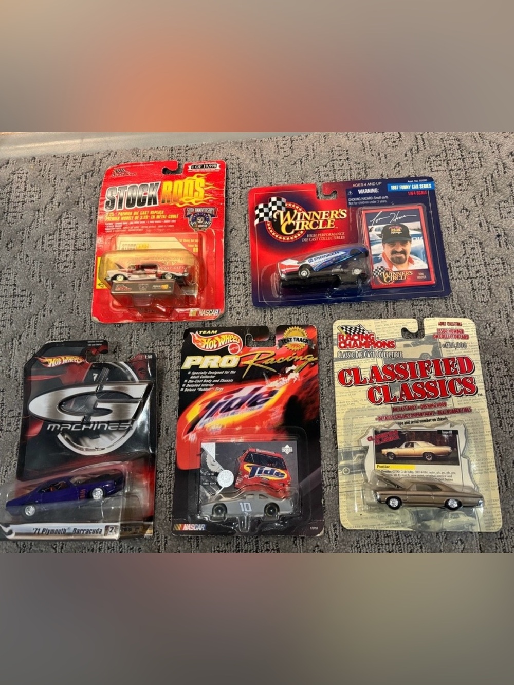 Pro Racing Tide Grey Die-Cast Toy Car